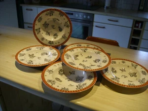 Villeroy & Boch Switch Plantation SIMLA 6 x Suppenteller - wie neu - Bild 1 von 5