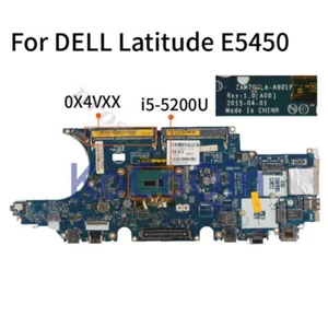 For DELL Latitude E5450 with I5-5200U CPU Motherboard LA-A901P CN-0X4VXX 0X4VXX - Picture 1 of 7