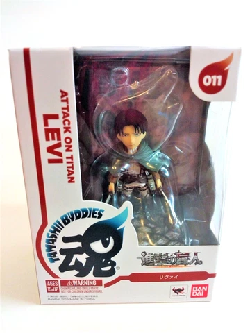 Bandai Tamshi Buddies #011 Attack on Titan: Levi Figure - NEW US Stock Cover