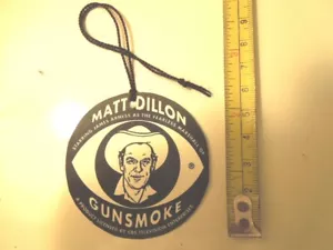 1950's Matt Dillon Gunsmoke Western Rider set custom Hang Tag - Picture 1 of 1