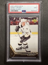 2005 Upper Deck Rookie Class Sidney Crosby RC Mint PSA 9