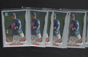 (9) COUNT LOT MIGUEL SANO 2014 BOWMAN CHROME DRAFT TOP PROSPECTS #CTP-2 - Picture 1 of 1