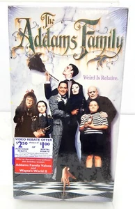 VHS THE ADDAMS FAMILY 1993 Sealed NEW McDonald's Watermark Promo - Foto 1 di 3