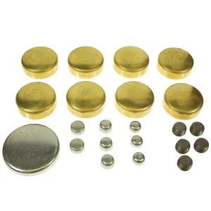92-97 LT1 Corvette Camaro Trans Am Engine Block Expansion Freeze Plugs Kit BRASS - Picture 1 of 1