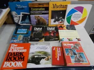 12 PHOTOGRAPHY PRO DIGITAL PRINTS DARKROOM WEDDING ENLARGING GUIDE VIVITAR - Picture 1 of 6