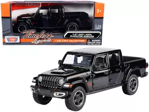 Motormax 79368BK 2021 Jeep Gladiator Rubicon (Closed Top) Pickup Truck 1/24-1/27 - Picture 1 of 1