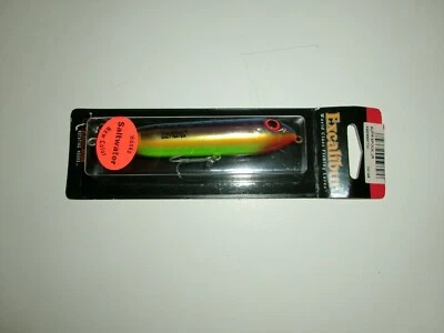 Heddon Excalibur Super Spook Jr Saltwater Topwater Lure Copyright 2003 - NIP - Image 1 of 4