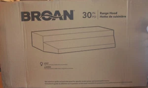 Broan F403011 30 Inch Under Cabinet Range Hood 2-Speed Ductless White - Picture 1 of 6
