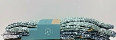 2 Pairs NWT GOLD TOE Men's Native Nomad Crew Socks, Marbled Navy & Green 6-12.5 - Image 1 of 4