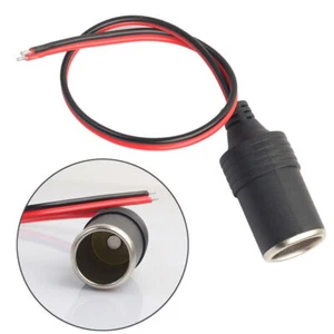 12V/24V Car Cigarette Lighter Charger Cable Female Socket Plug Connector Adapter - Picture 1 of 14