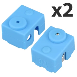 2x Chaussette de protection silicone isolante pour extrudeur Hotend V6 coque - Bild 1 von 4