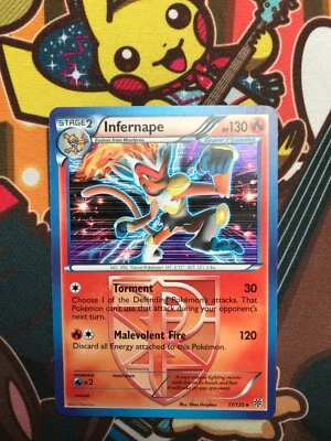 Infernape Holo 17/135 Plasma Storm englisch Pokemon Karten NM-EX - Bild 1 von 2