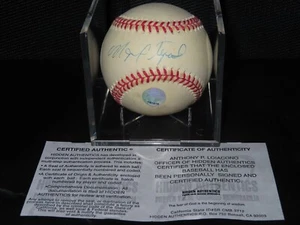 Oakland As Miguel Tejada 1997 Rookie Autograph Rawlings American League Baseball - Picture 1 of 2