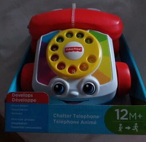Fisher-Price Chatter Telephone Toddler Pull-along Play Toy - Picture 1 of 2