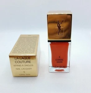 Esmalte de uñas Yves Saint Laurent Laque Couture tono 5 Corail Divin, 10 ml - Imagen 1 de 1
