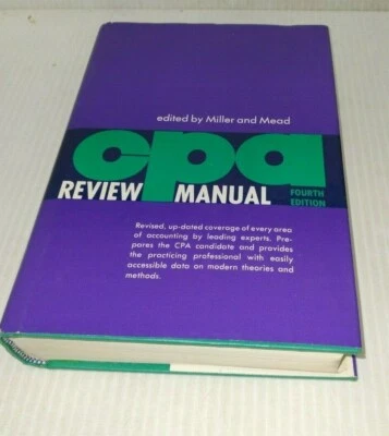 CPA Review Manual (FC68-1-JV2412) - Image 1 of 4