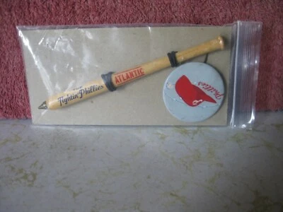 THE FIGHTIN' PHILLIES BAT PEN AND PIN - Image 1 of 2