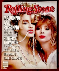 ⭐️MADONNA⭐️ Rolling Stone Magazine 1985 No Label! ➡️ NEAR MINT/RARE‼️ - Picture 1 of 5