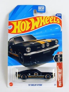 Hot Wheels '67 Shelby GT500 Black  NICE! - Picture 1 of 1