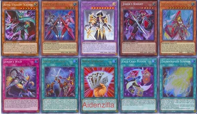 Yugioh Arcana Knight Joker King's Court Deck - Knight Imperial Bower Straight - Image 1 of 4