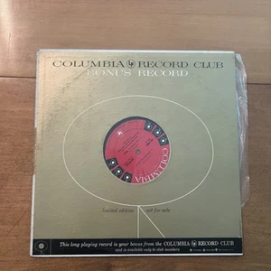 COLUMBIA RECORD CLUB Bonus Limited Edition LP Record Album Vinyl - Picture 1 of 4