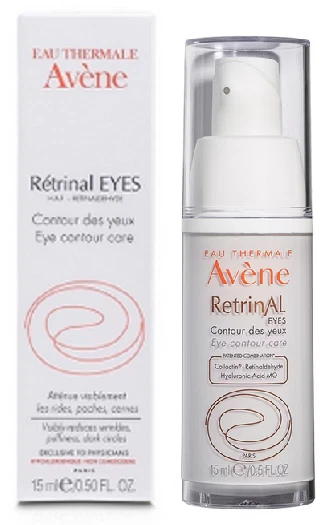 Avène Retrinal Eye Contour Care Wrinkles, Puffiness, Dark Circles - Exp: 11/2026 - Image 1 of 1