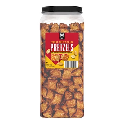2 PACK Member's Mark Peanut Butter Filled Pretzels (88 oz.) - Image 1 of 4