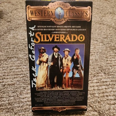 Silverado (VHS) 1985 Kevin Costner 80s Western Movie  - Image 1 of 2