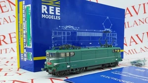 REE MODELES MB-083 - H0 1/87 - ELEKTROLOK BB 9232 S.E. DÉJUPÉE GRÜN SNCF - EP.IV - Picture 1 of 3