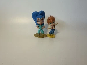 Nickelodeon SHIMMER AND SHINE TV Show PVC JUGUETE 2" FIGURA, ZAC y cabello azul brillante - Imagen 1 de 11