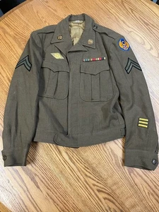 Chaqueta Ike de la Segunda Guerra Mundial Era 8ª Fuerza Aérea Número de Lavandería - Imagen 1 de 13