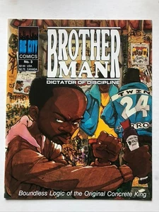 RARE  1991 #3 BROTHER MAN DICTATOR OF DISCIPLINE 1ST. PRINT - Picture 1 of 3