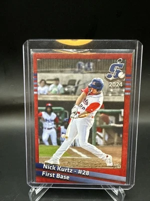 2024 Stockton Ports Nick Kurtz RC Rookie  First Pro Card Extremely Rare READ  - Image 1 of 2