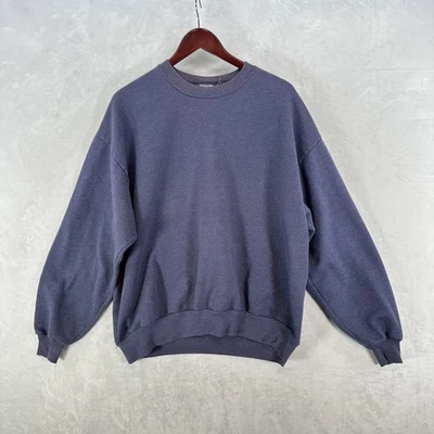 Sudadera de Colección Jerzees Para Hombres Grande Púrpura NuBlend Polar Cuello Redondo Pullover Foto 1 de 4