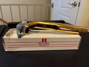 NOS Genuine Campagnolo C-Record Gold-Plated Aero Seatpost & Pin 27.2 W/Box - Picture 1 of 3