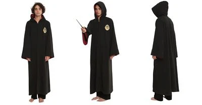 Гарри Поттер Хогвартс с капюшоном халат косплей костюм волшебник плащ с капюшоном мужской L/XL - Изображение 1 из 4