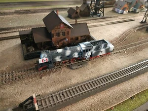 MARKLIN - Märklin 3005, WWII MILITARY STEAM ENGINE 23014, SCALE HO - Picture 1 of 11