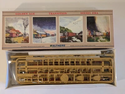 HO 89' F89F TOFC Flat Car TTEX "Triple 57" /4 28's Kit NIB NOS #932-4960 - Image 1 of 2