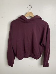 LULULEMON Size 4 Cropped Hooded Warm Sweatshirt
