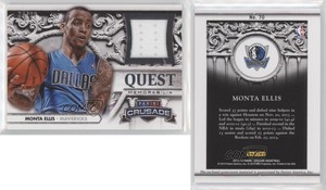 2013-14 Panini Crusade Quest Memorabilia /99 Monta Ellis #70