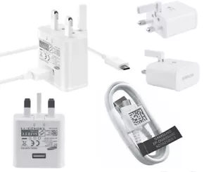 Samsung Galaxy S5 Neo S4 S6 Note 2 4 Ace 2A caricatore di rete TA20UWE + cavo USB - Foto 1 di 5
