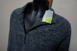 NEW $40 Mountain Warehouse Snowdon 1/4 Zip Pullover Fleece Jacket Shirt s8 - Picture 1 of 8