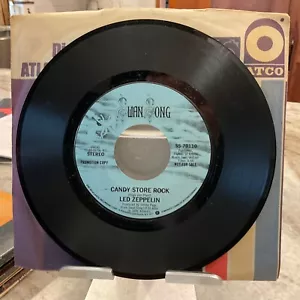 LED ZEPPELIN 7” CANDY STORE ROCK 1976 Mono/Stereo NM Vinyl Atlantic SS-70110 - Picture 1 of 2