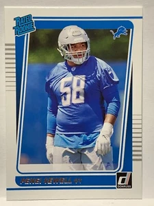 Penei Sewell - 2021 Donruss #328 Rated Rookie RC - Detroit Lions - Picture 1 of 2