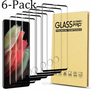 For Samsung S23 S22 S21 S20 Note 20 Ultra S10 5G Tempered Glass Screen Protector