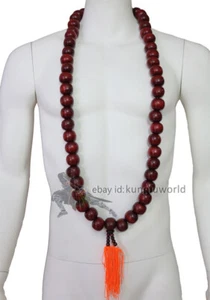 Collares Shaolin Monje Oración Mala Cuentas para Traje de Kung Fu Uniformes de Tai Chi - Imagen 1 de 4