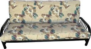 Canvas Deco#23 Queen Size Futon Mattress Cover, Bed Protector, Washable Covers - Picture 1 of 1