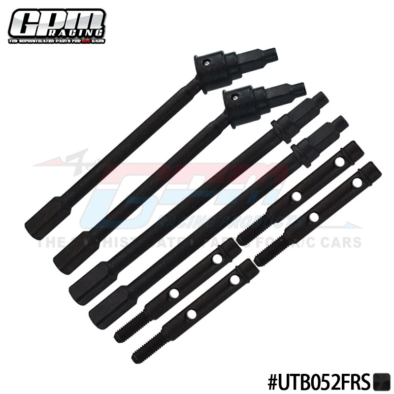 GPM Mid Carbon Steel Front Rear CVD Drive Shaft for AXIAL 1/18 UTB18 CAPRA RC - Image 1 of 1