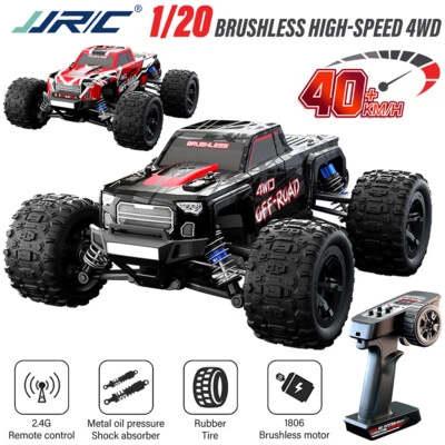 JJRC 4WD 1/20 Geländewagen RC Monster Truck 2,4G 40km/h Bürstenloser 35A ESC 80M - Bild 1 von 4