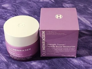 Ole Henriksen Strength Trainer Peptide Boost Facial Moisturizer 1.7 oz All Skin - Picture 1 of 7